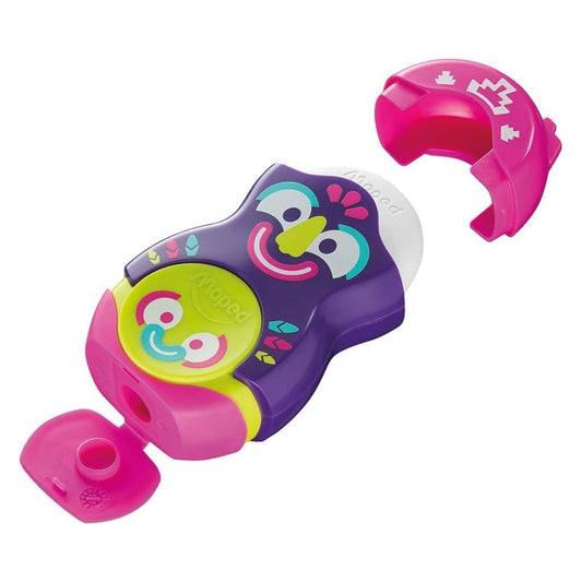 Tajador con Borrador Maped Loopy Fancy