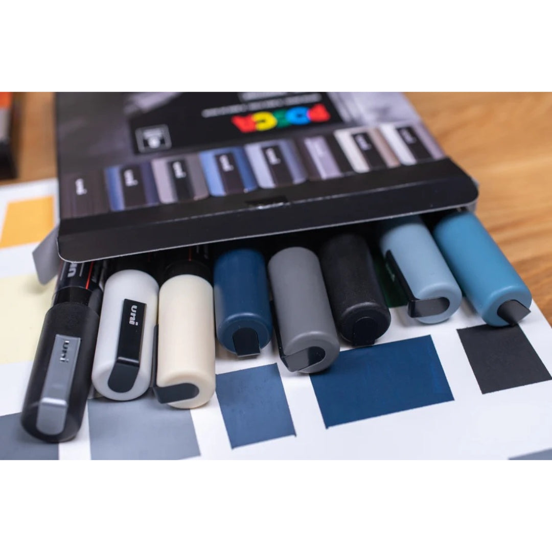 Set Marcadores Posca Punta 5M X 8 Montone