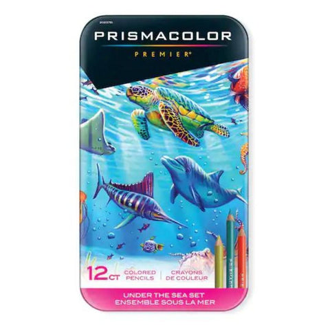 Prismacolor Premier x 12 Under The Sea Lápices de Colores Profesionales