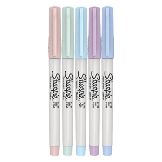 Marcadores Sharpie Colores Místicos X 5 Ultra Fino