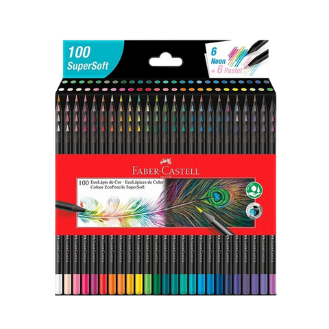 Colores SuperSoft x 100 Faber Castell