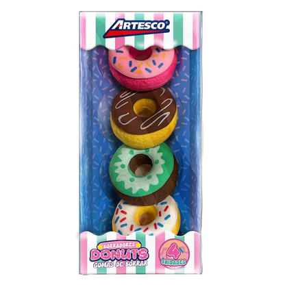 Borradores Artesco Donuts x 4