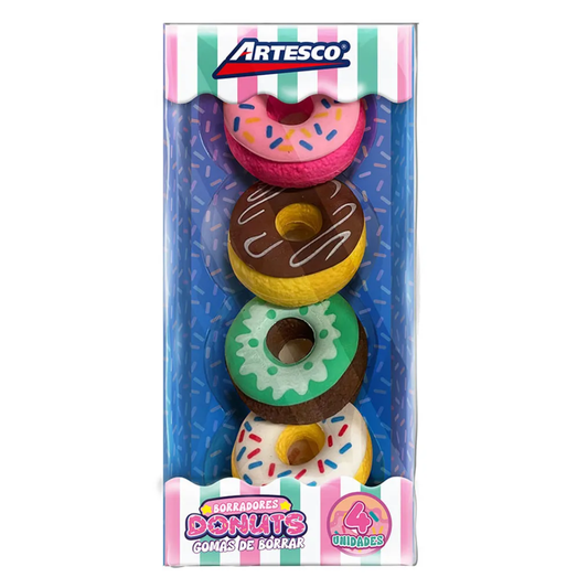 Borradores Artesco Donuts x 4