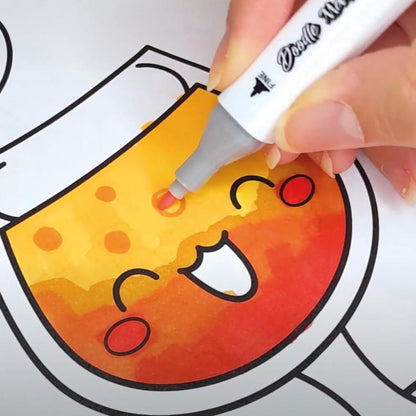 Marcadores A Base De Alcohol Artesco Doodle Markers X 60