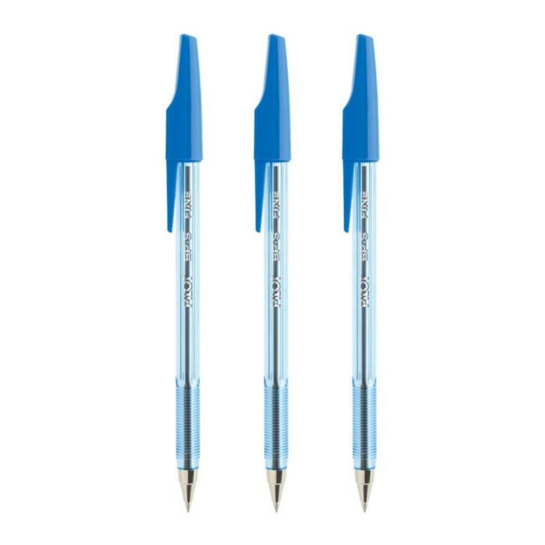Bolígrafo Pilot Tinta Seca BP-S Azul x3