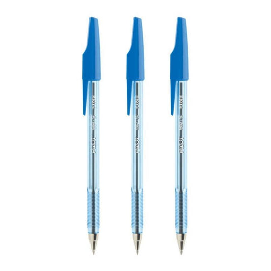 Bolígrafo Pilot Tinta Seca BP-S Azul x3