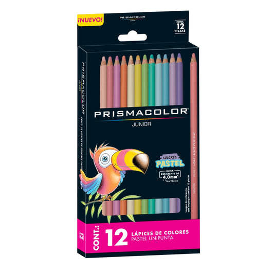 Colores Prismacolor Junior X12 Pastel