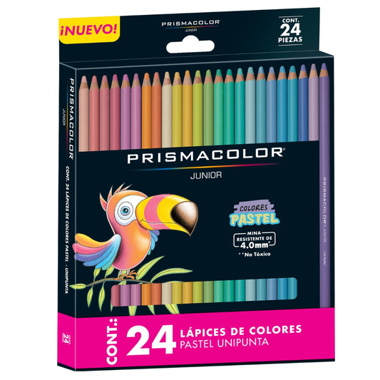 Colores Prismacolor Junior X24 Pastel