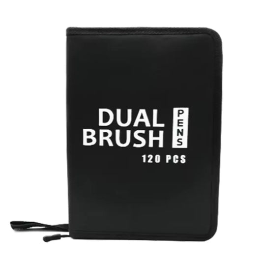 Marcadores Dual Brush Doble Punta x120 Colores