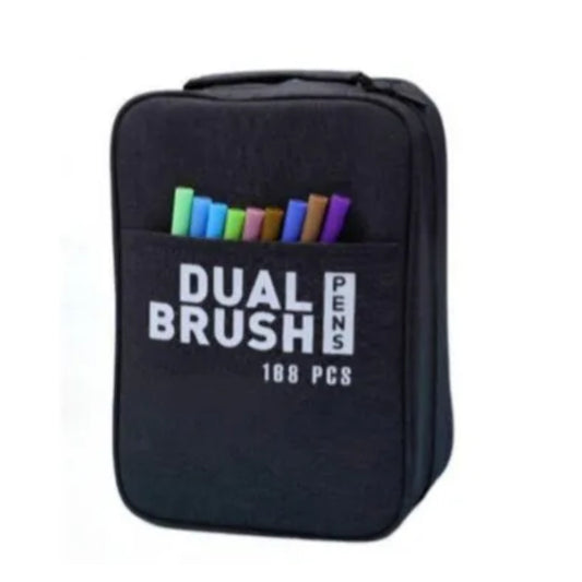 Marcadores Dual Brush Doble Punta x168 Colores