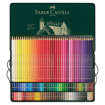 Colores Polychromos x 120 Faber Castell Estuche Metal