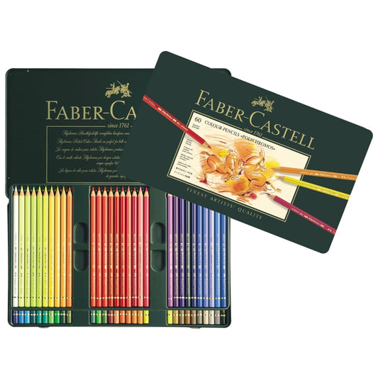 Colores Polychromos x 60 Faber Castell Estuche Metal