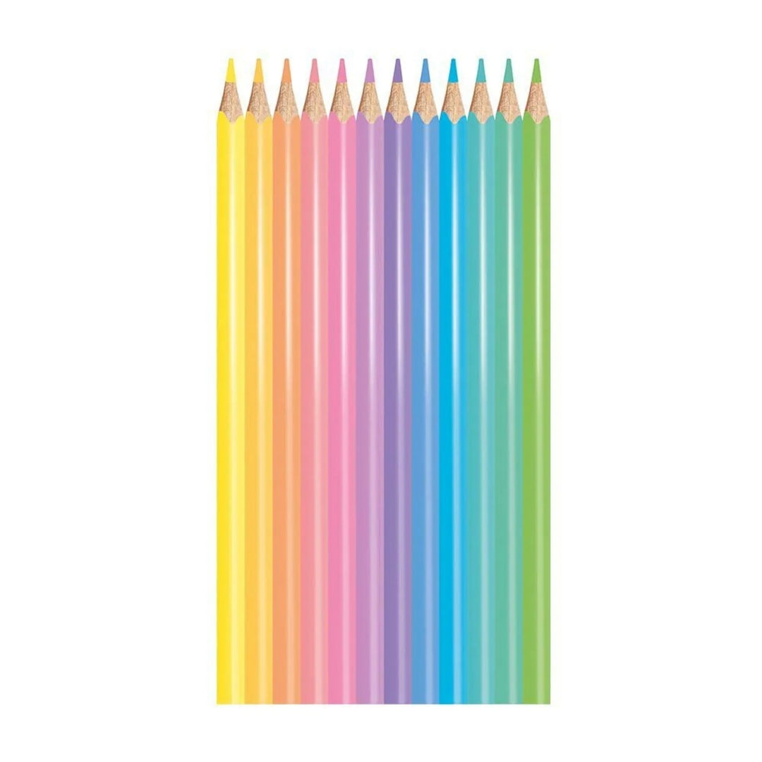 Lápices de Colores Pastel Maped x 12