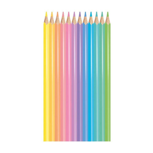 Lápices de Colores Pastel Maped x 12