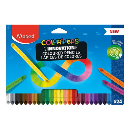 Lápices de Colores Maped Infinity x 24