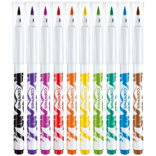 Plumones Maped Brush Punta Pincel x 10