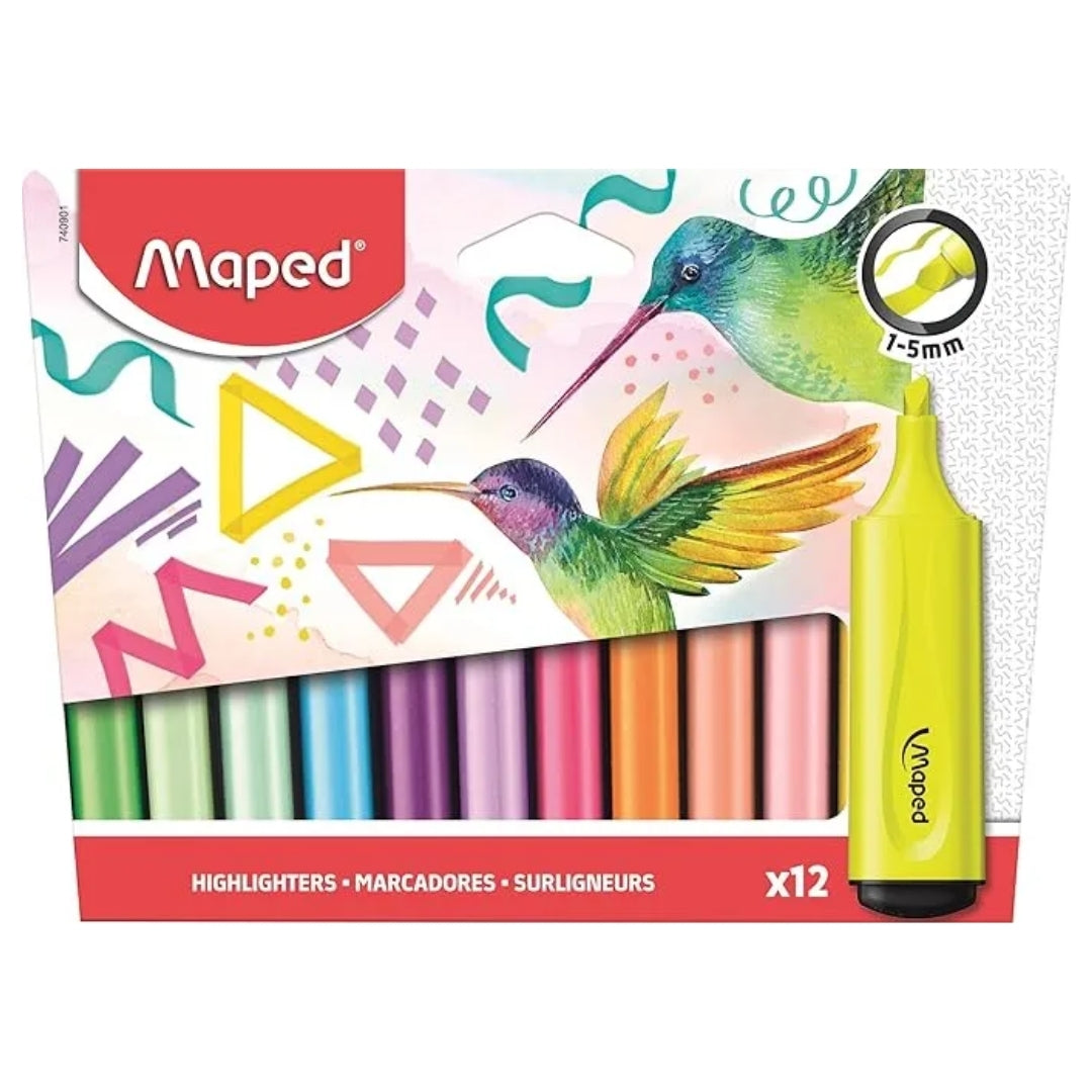 Resaltadores Maped x 12