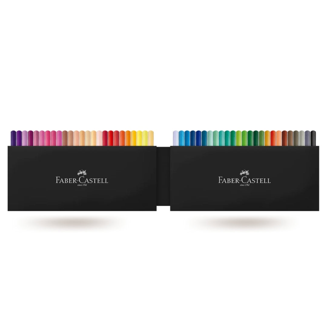 Plumones SuperSoft Punta Pincel Faber Castell x 50 Colores