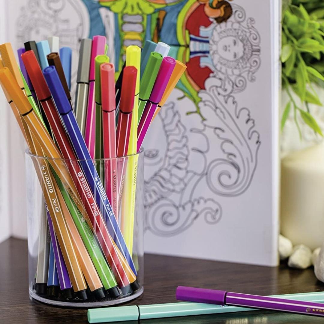 Plumones Stabilo Pen 68 Premium x 20 Colores