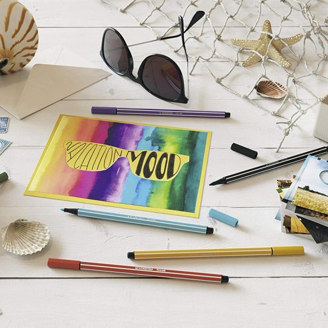 Plumones Stabilo Pen 68 Premium x 20 Colores