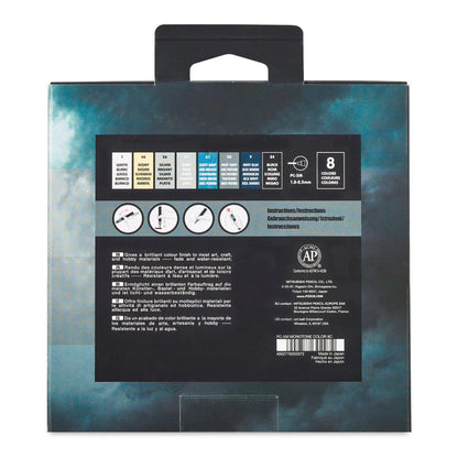 Set Marcadores Posca Punta 5M X 8 Montone