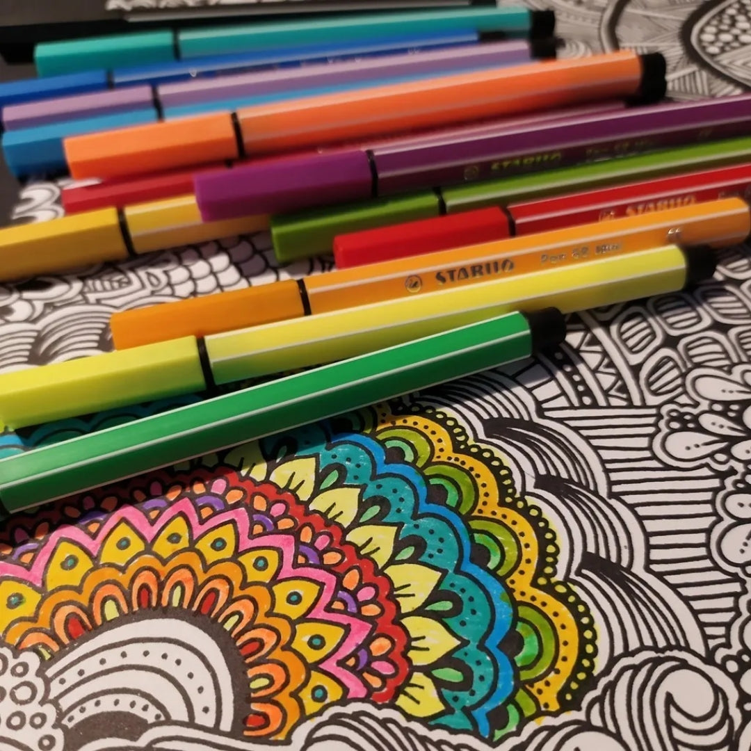 Plumones Stabilo Pen 68 Premium x 20 Colores