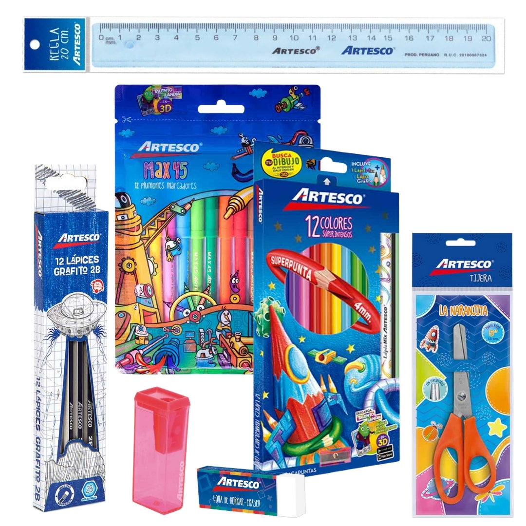 Pack Regresa a Clases Básico Artesco