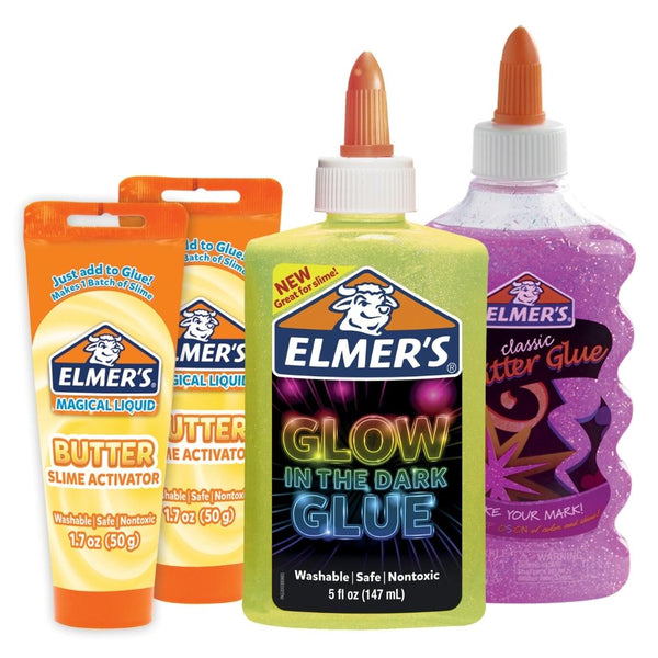 Kit Para Hacer Slime Butter Elmer's 4 Piezas