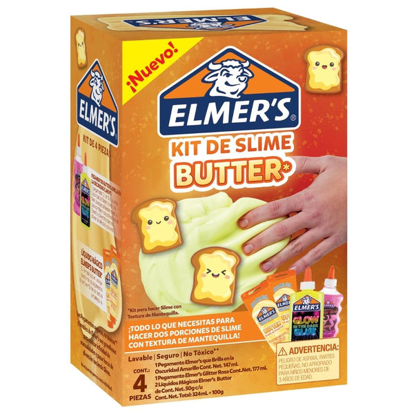 Kit Para Hacer Slime Butter Elmer's 4 Piezas