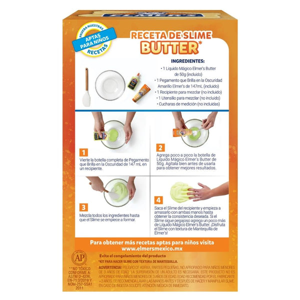 Kit Para Hacer Slime Butter Elmer's 4 Piezas
