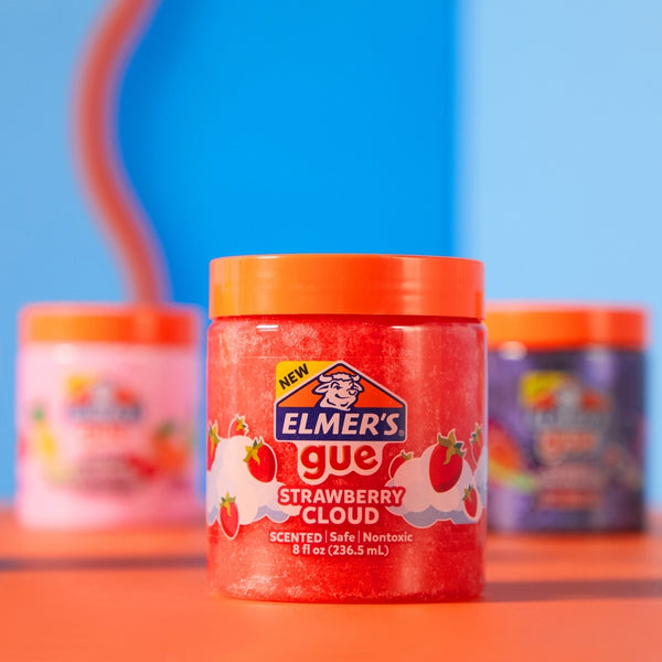 Slime Hecho Elmers Gue Strawberry Cloud 236 ml