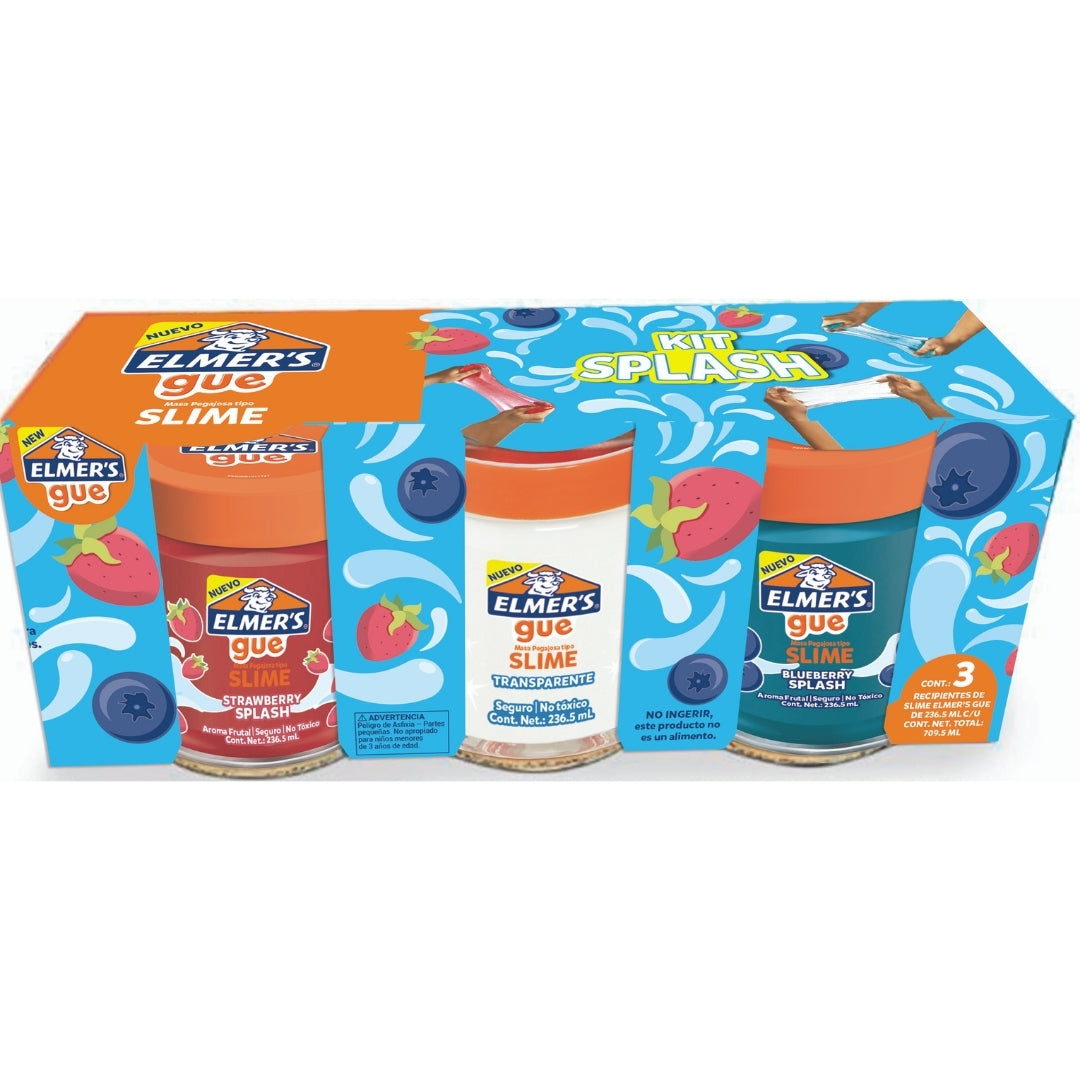 Slime Kit Splash Elmers Gue 236 ml x 3