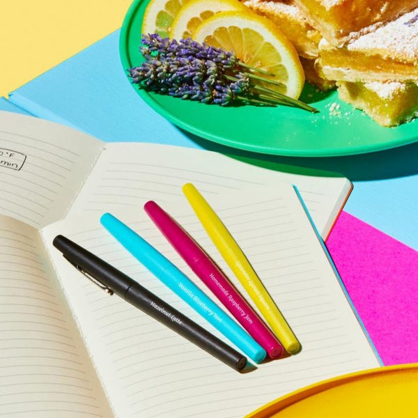 Marcadores Con Aroma Paper Mate Flair X 12 Punta Media