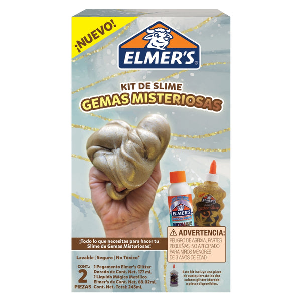 Mini Kit Slime Gemas Misteriosas Elmer's 2 Piezas