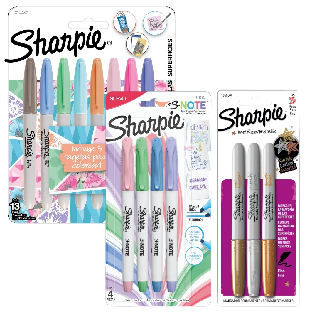 Pack Sharpie Pastel S-Note