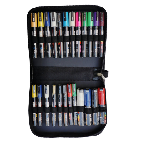 Marcadores Posca Set x 24 (12 de 5M / 8 de 3M / 4 de 8K)