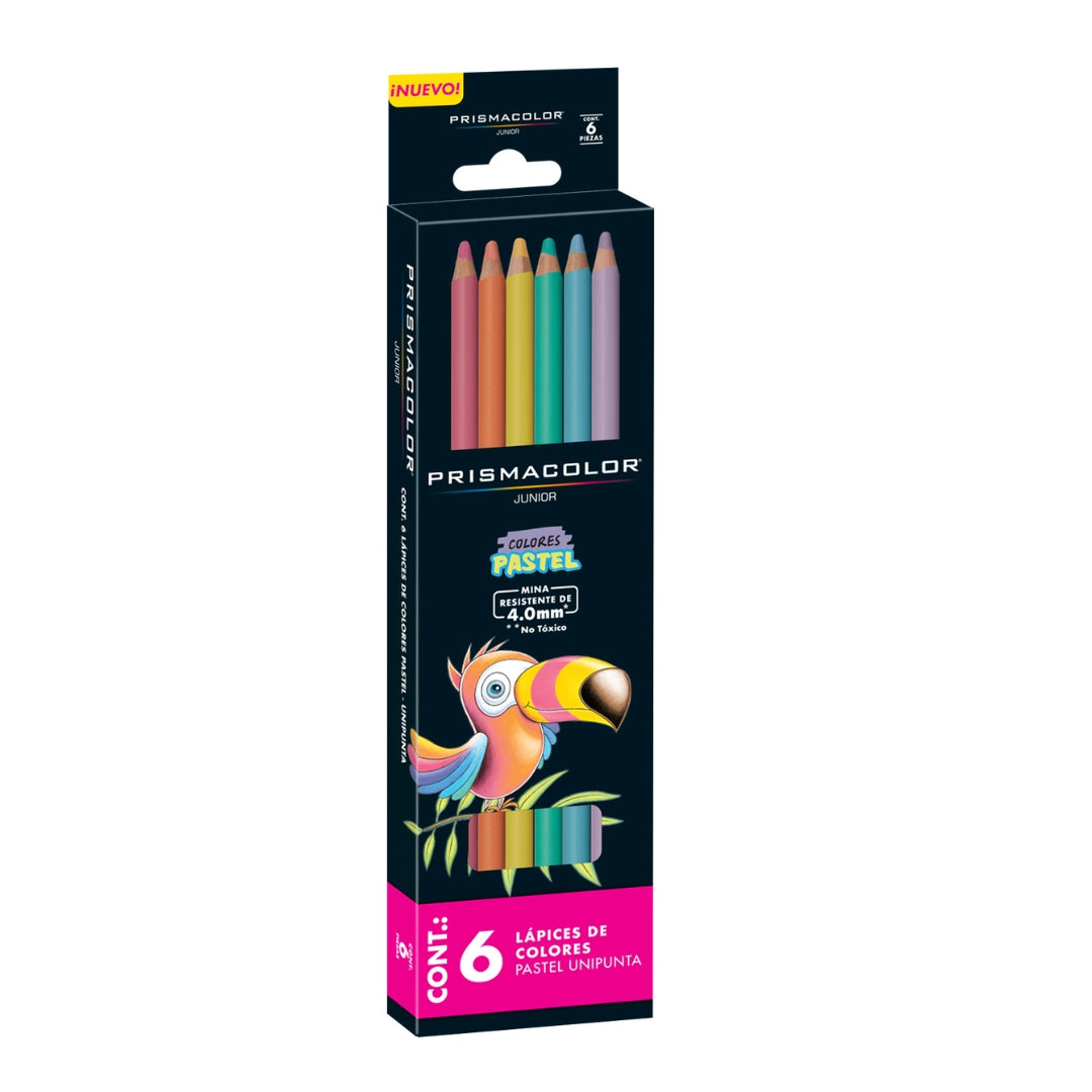 Colores Pastel Prismacolor Junior X6
