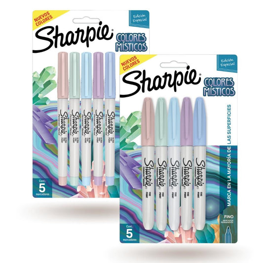 Pack Marcadores Sharpie Colores Místicos X 10