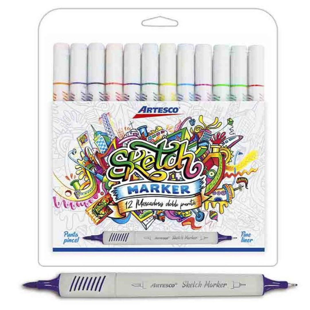 Artesco Plumon Sketch Marker x 12