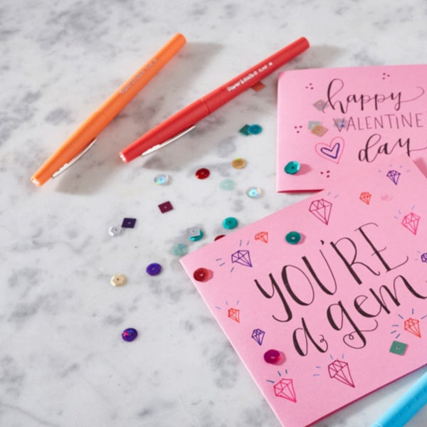 Marcadores Paper Mate Flair Candy Pop x 6 Punta Media