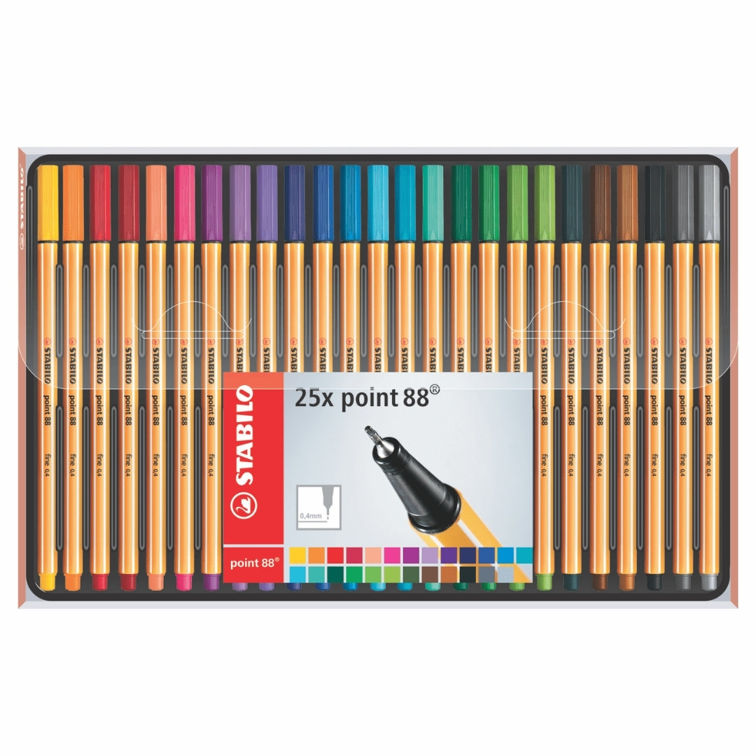Fine Pen Point 88 x 25 Stabilo Estuche