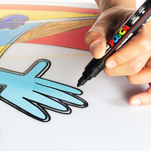 Marcadores Posca Set x 24 (12 de 5M / 8 de 3M / 4 de 8K)