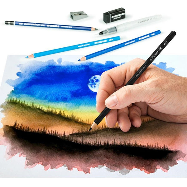 Set de Acuarelado Colores x 18 Staedtler Design Journey